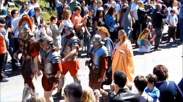 Древний Рим - Мы на дне Рождения Рима в 2014 году - Natale Di Roma 2767 смотреть онлайн