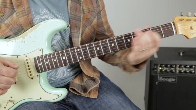 Stevie Ray Vaughan - Pride and Joy - Blues Guitar Lesson - Texas Blues Fender Strat смотреть онлайн