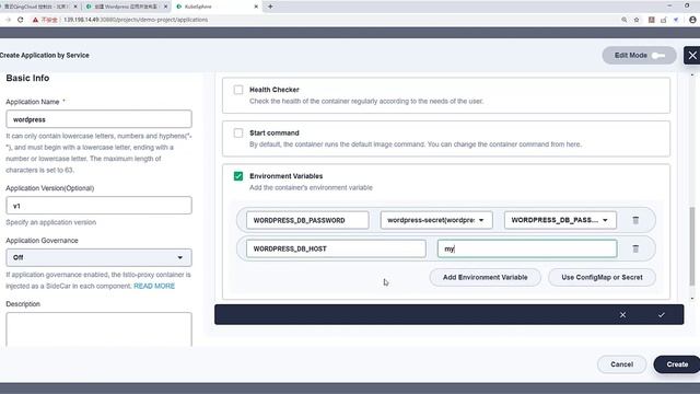 Deploy Wordpress website to Kubernetes using KubeSphere v2.1 смотреть онлайн