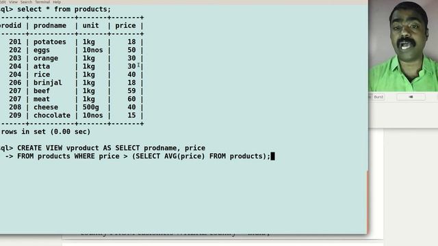 View in SQL (Create View, Update View and Drop View) - Video -14 смотреть онлайн