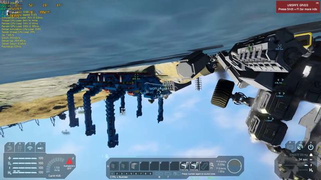 Space Engineers physics broken *everything explode* смотреть онлайн