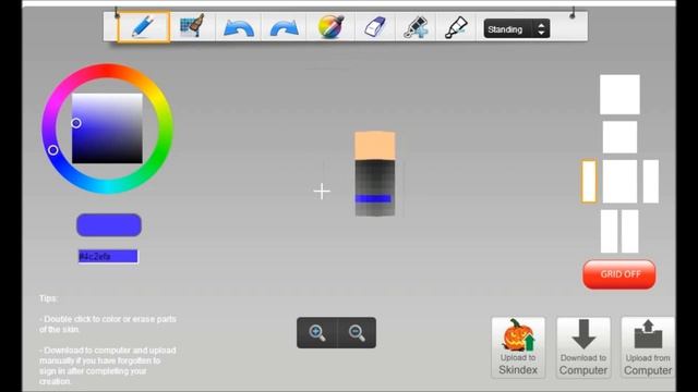 Minecraft | Making a detailed girl skin | JuliaPlaysMinecraft смотреть онлайн