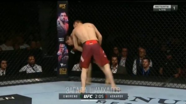 Аскар Аскаров vs Брэндон Морено