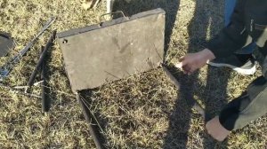 Складной мангал чемодан своими руками.