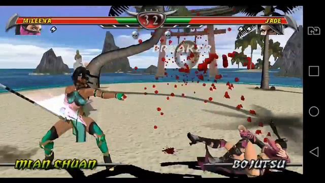 Mortal Kombat Unchained (PSP) Mileena Playthrough. смотреть онлайн