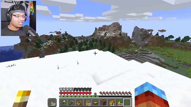 I found a SECRET SWAMP VILLAGE in minecraft! смотреть онлайн