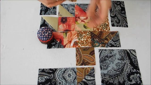 DIY. Шью из остатков тканей. Лоскутный блок КЛЕНОВЫЙ ЛИСТ. Patchwork for beginners смотреть онлайн