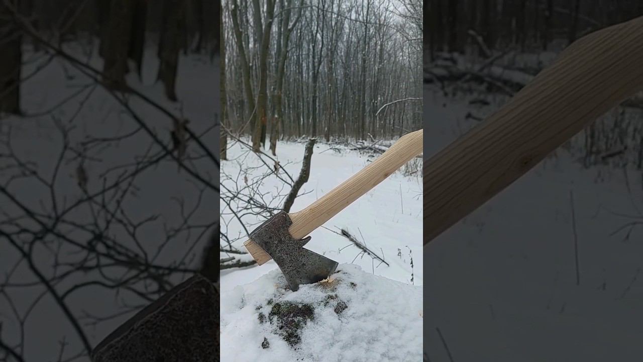 Такой топор один на миллион!!! #survival #выживание #bushcraft #survival #словопацанасериал #knife смотреть онлайн
