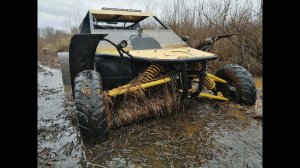 Багги БЕРКУТ. Опять полез в болото.