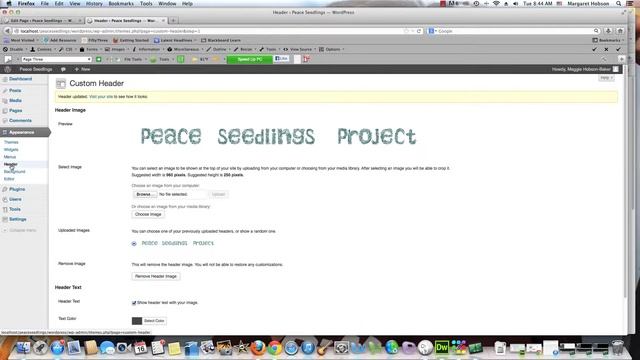 Adding a Header and Background to your WordPress Site смотреть онлайн