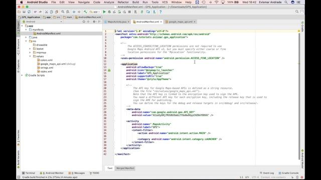 Usando Google Maps API (Android GPS APP + Firebase - Parte 1) смотреть онлайн