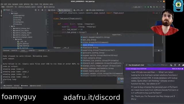 CircuitPython - Making a TabLayout Widget смотреть онлайн