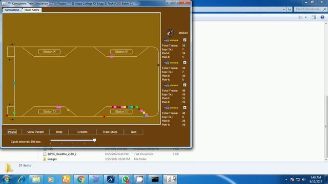 Concurrent Train Simulations in java java project смотреть онлайн