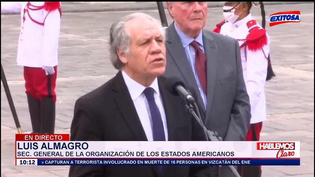 🔴🔵Luis Almagro: He visto a Castillo con una determinación importantísima en combatir la corrupción смотреть онлайн