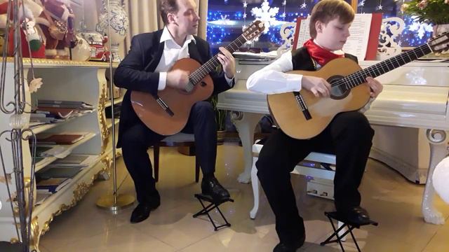 Artemiy Bolychev and Nikolay Shelukhin обр.Пилси Андалузская мелодия смотреть онлайн