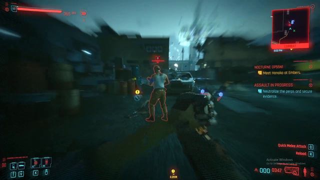 Cyberpunk 2077 : Militech Assassin Style смотреть онлайн