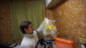 Как выжить зимой в бытовке.Альтернативное отопление.Газовая печка-плитка Следопыт Очаг