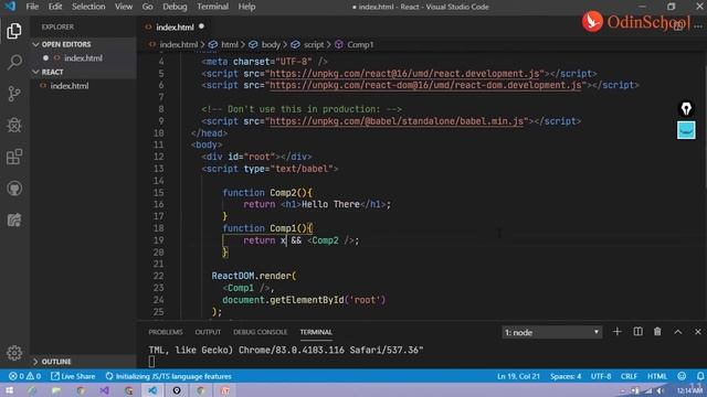 Complete ReactJS Tutorial for Beginners In 4 Hours | OdinSchool смотреть онлайн
