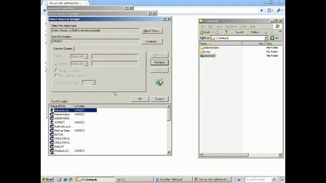 Installing IIS6 PHP MYSQL Joomla! (2 of 2) смотреть онлайн