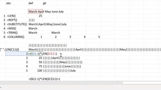 How to split text using a formula in excel смотреть онлайн