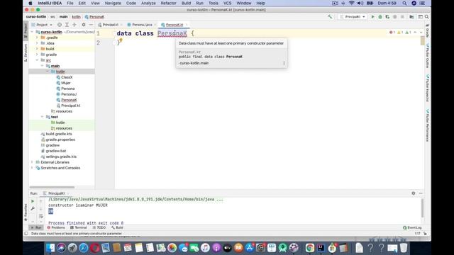 Clase 71 - Curso Kotlin desde cero. Propiedades - Data Class смотреть онлайн