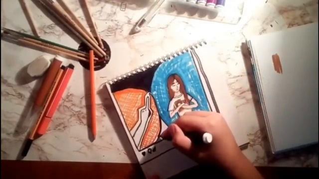 Перерисовываем три фотки из Инстаграма друг друга (feat Astra Rosenberg) смотреть онлайн