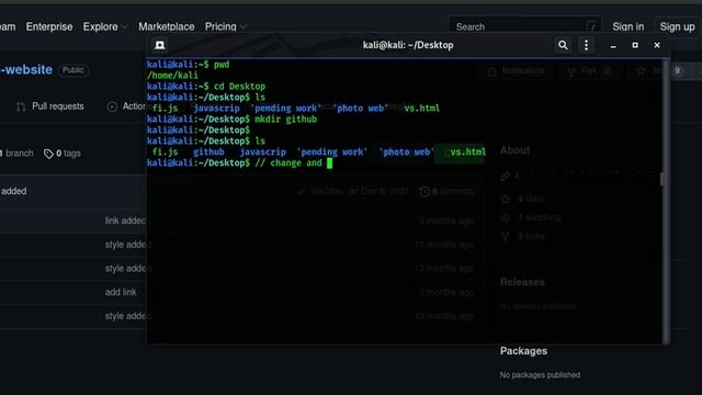 How to clone GitHub Repository??||clone GitHub Repository in Linux terminal??||simple and easy||GIT смотреть онлайн