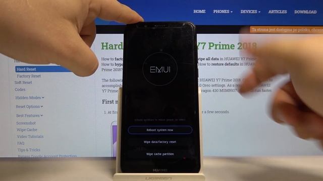 How to Wipe Cache Partition in HUAWEI Y7 Prime 2018 – Delete Cache Partition смотреть онлайн