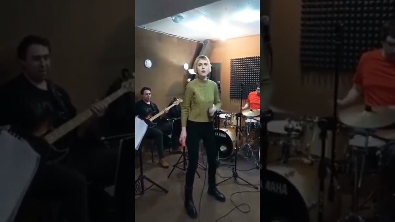 Наша репетиция с музыкантами