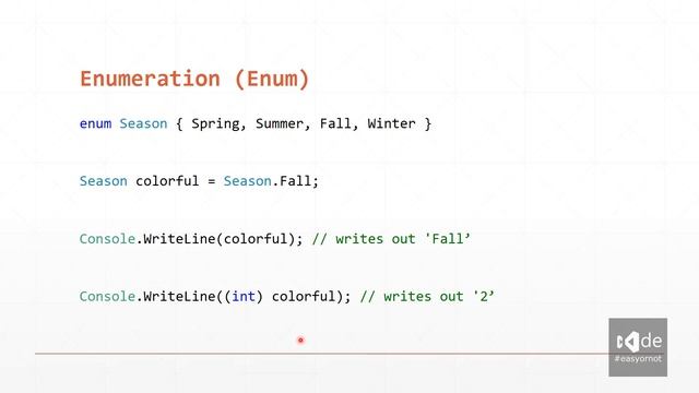 Bài 9: Enum & Struct смотреть онлайн