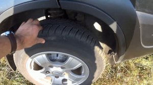 Приобрел новую резину для Нивы Шевроле.