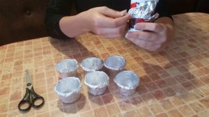 Формочки для кексов из фольги.