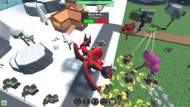 играем в tds roblox, проходим falen mode. смотреть онлайн