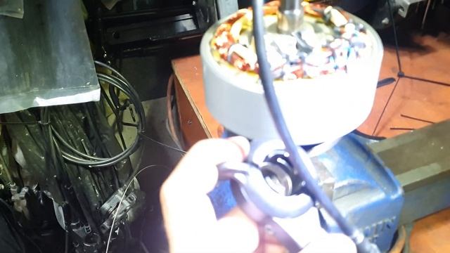 ремонт электромотора (замена кабеля и сенсора) смотреть онлайн