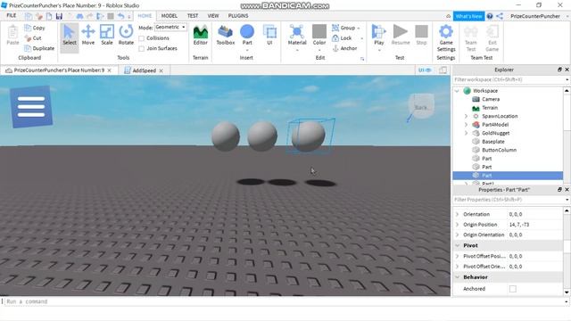 How to Duplicate, Move, Anchor Parts (Roblox Studio Tutorial) by PrizeCP Extreme Short Series (002s смотреть онлайн