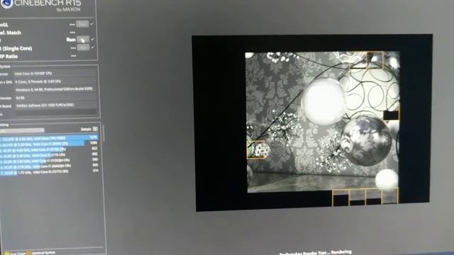 i3 10100f test cinebench R15 смотреть онлайн