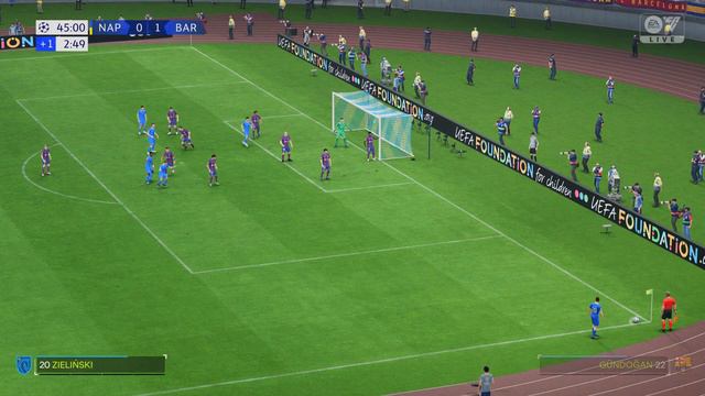 FIFA 24 - Napoli vs Barcelona - UEFA Champions League 23/24 - PS5™ [4K60] смотреть онлайн