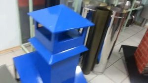 Как оформить дымоход на крыше. Короб на крышу