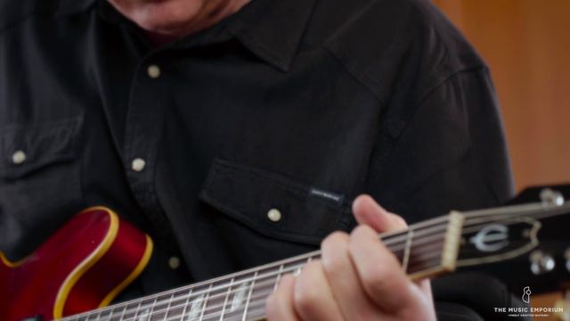 1967 Epiphone E360TDC Riviera 12 String Cherry | The Music Emporium смотреть онлайн