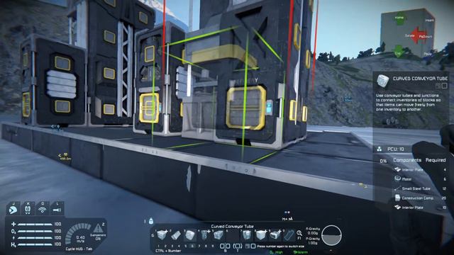 Space Engineers- Conveyor Connection Basics смотреть онлайн