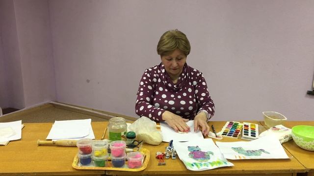 Лепка из теста (Поделка "Кошечка") смотреть онлайн