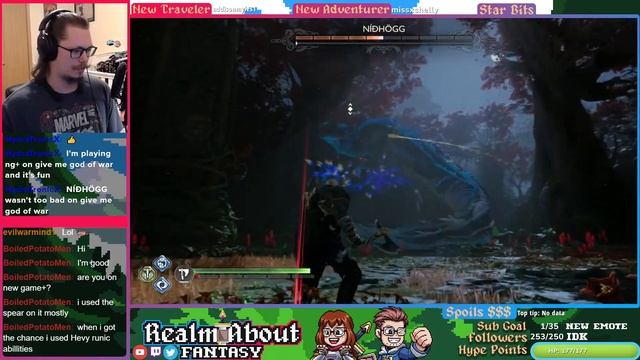 Novelist Plays God of War ragnarok NG+ смотреть онлайн