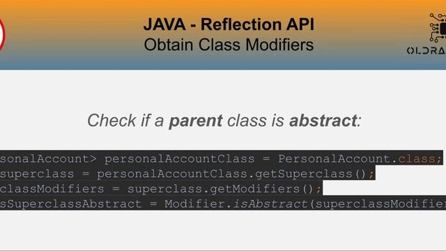 Java: Reflection API - Obtain Class Modifiers смотреть онлайн