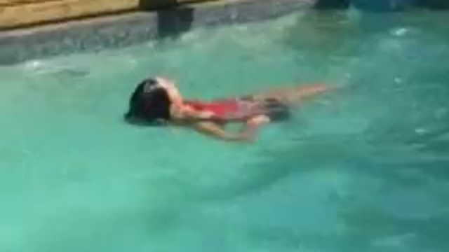 Wet Red Shirt And Shorts