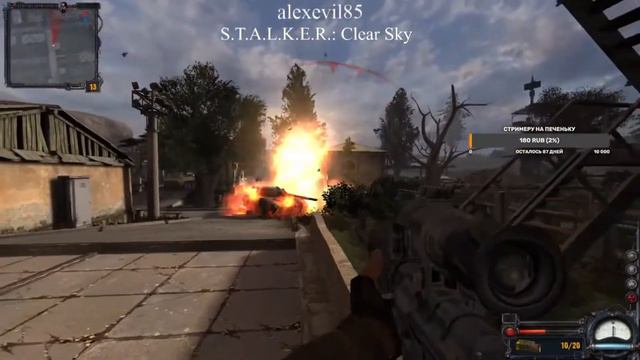 #008. S.T.A.L.K.E.R.: Clear Sky (Рыжий лес - Военные склады) смотреть онлайн