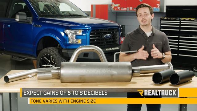 Gibson Exhaust Systems Fast Facts on a 2017 Ford F-150 5.0 V8 смотреть онлайн