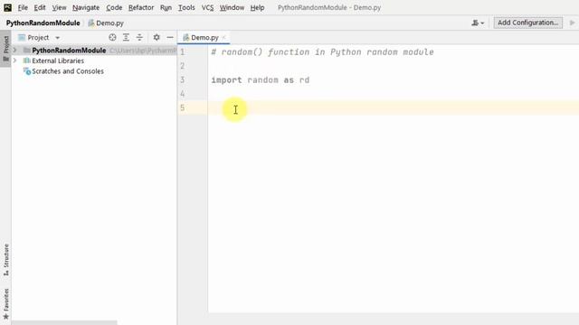 Python random() function | random module смотреть онлайн
