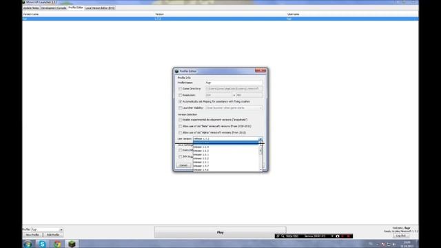 Как переходить с одной версии Майнкрафта на другую (Лицензионный лаунчер) смотреть онлайн