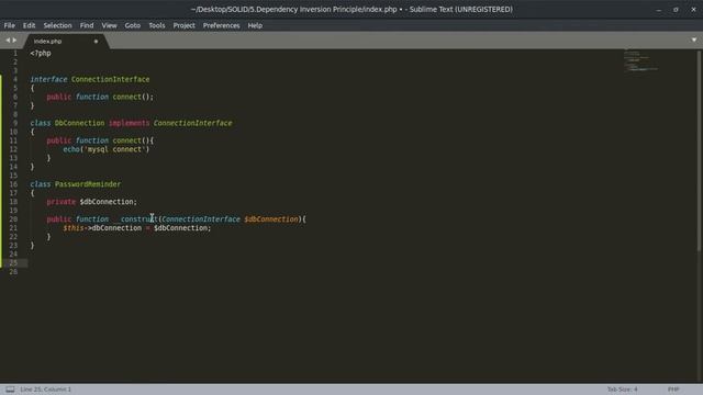 Принцип инверсии зависимостей (Dependency Inversion Principle) смотреть онлайн