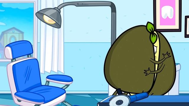 VEGETABLE SCARED TEETH || CLUMSY MOMENTS AND FAILS || VEGETABLE CARTOON смотреть онлайн